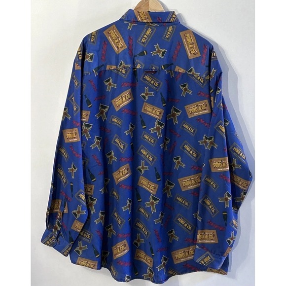 Vintage Fubu L/S Button Front Shirt Champagne Special Collectors Edition  XXL EC - Picture 4 of 6